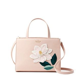 Kate Spade pink Swamped Magnolia Sam purse